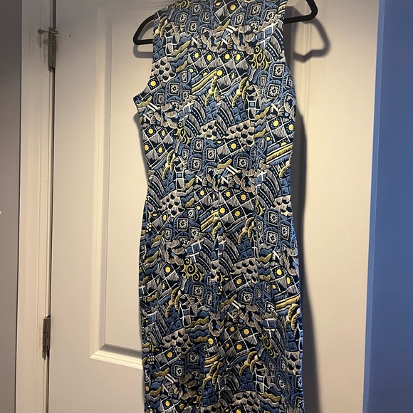 J. McLaughlin Dress Devon Shift In Talavera Print - Picture 3 of 3